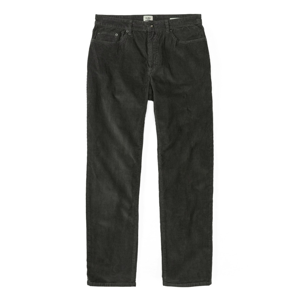 Flint and Tinder Corduroy Pants Washed Black Size 31x32 Straight Fit